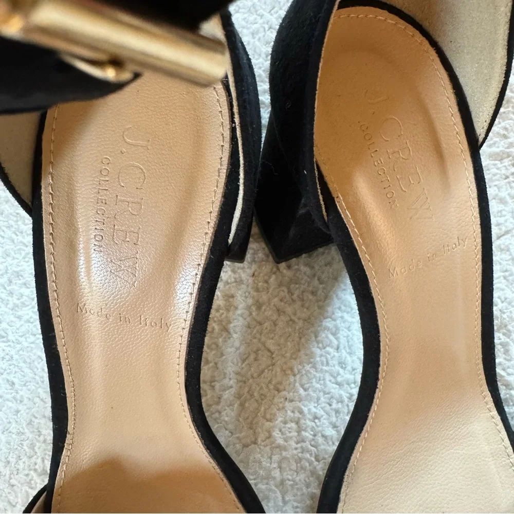 J Crew Collection sandals with sequin flowers, gorgeous! EUC! - Picture 10 of 12